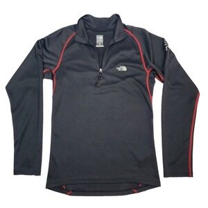 North Face Mens Shirt Size S Black Long Sleeve Flight Series Outdoors‎ Athletic